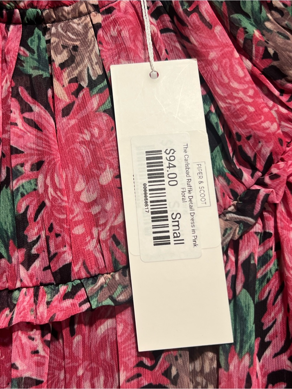 Floral Ruffle Dress - Picture 5 of 9